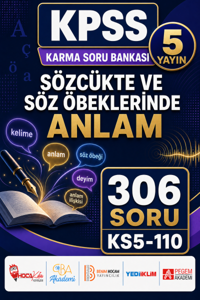 Sözcükte ve Söz Öbeklerinde Anlam 5 Yayın 306 Soru Fotokopinci -