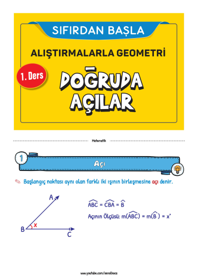 ŞENOL HOCA ALIŞTIRMALARLA GEOMETRİ Fotokopinci -