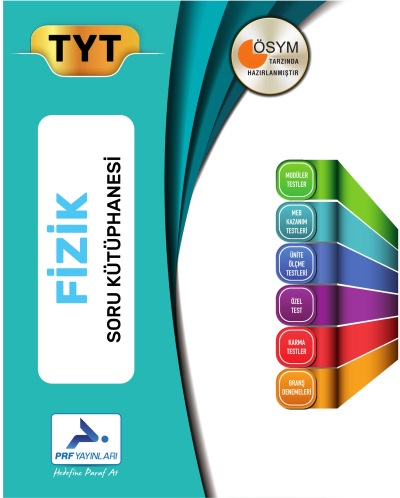 TYT Fizik Ösym Tarzında Hazırlanmış Soru Kütüphanesi Prf Paraf Yayınları