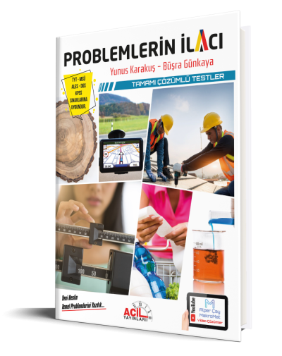 Problemlerin İlacı Tamamı Çözümlü Testler Fotokopinci -