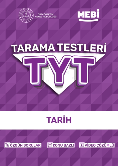 TYT Tarama Testleri Tarih MEBİ OGM Fotokopinci -