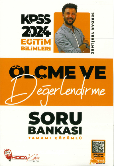 ÖLÇME VE DEĞERLENDİRME TAMAMI ÇÖZÜMLÜ SORU BANKASI HOCA KAFASI Fotokopinci -