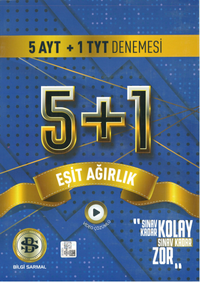 TYT AYT Eşit Ağırlık 5ayt+1tyt Sarmal Deneme Fotokopinci -