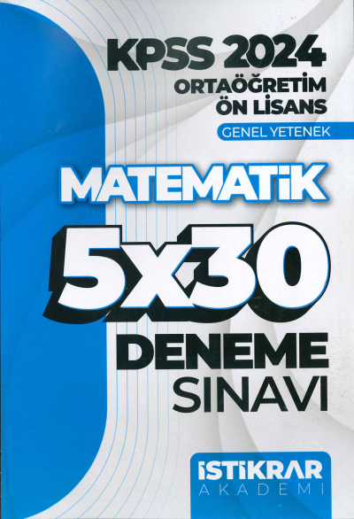 MATEMATİK 5*30 DENEME SINAVI Fotokopinci -