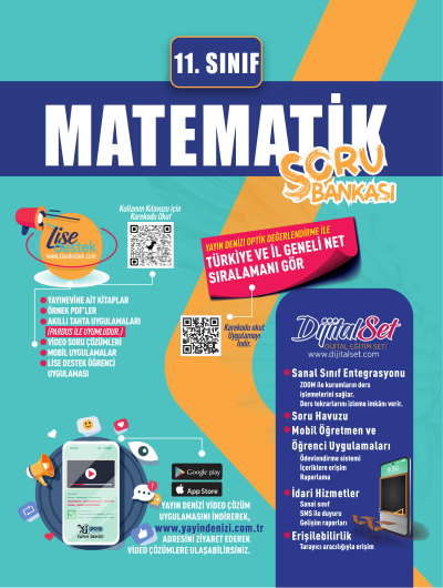 11. Sınıf Matematik Soru Bankası Yayın Denizi Pro Fotokopinci -
