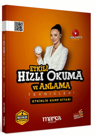 Hale Hoca Etkili Hızlı Okuma ve Anlama Teknikleri Etkinlik Kamp Kitabı Marka Yayınları Fotokopinci -