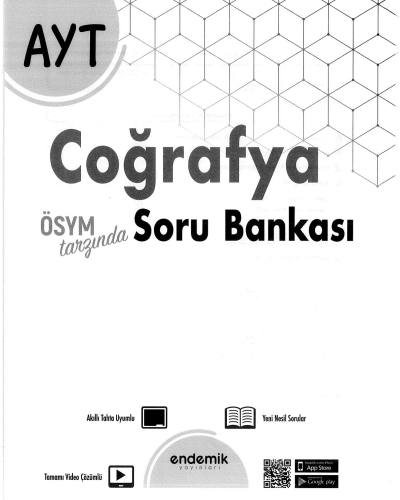 AYT COĞRAFYA SORU BANKASI Fotokopinci -