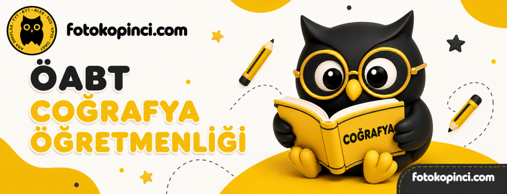 Coğrafya Öğretmenliği Fotokopinci -