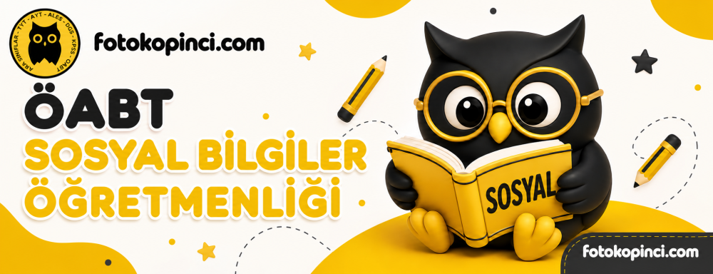 Sosyal Bilgiler Öğretmenliği Fotokopinci -