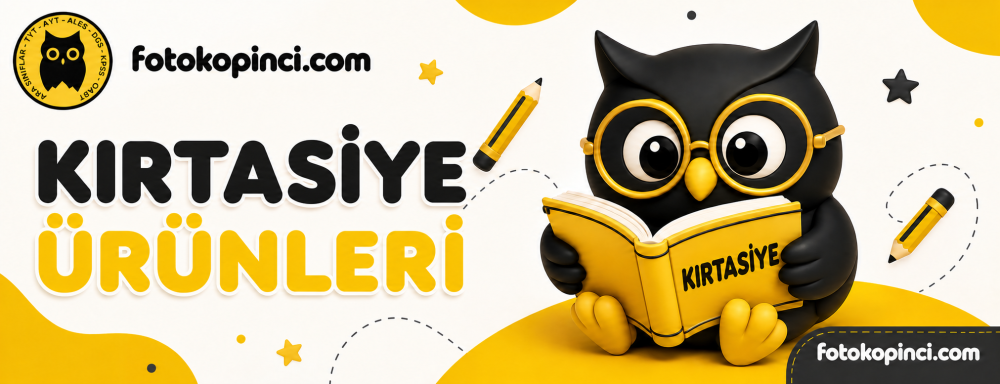 KIRTASİYE ÜRÜNLERİ Fotokopinci -