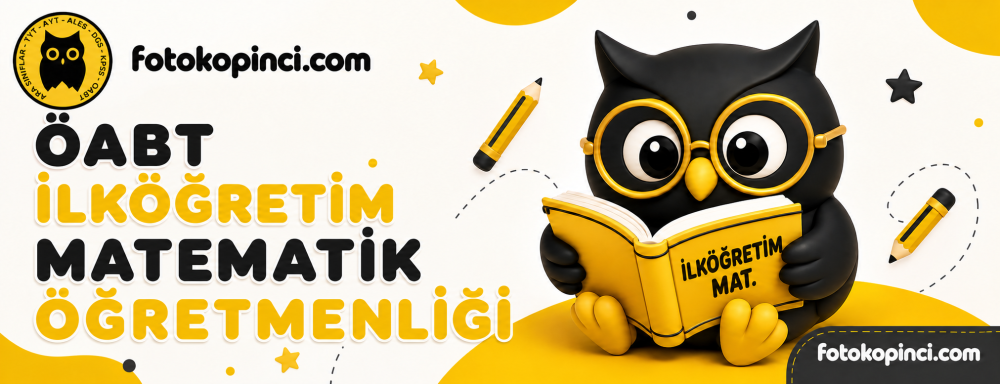 İlköğretim Matematik Öğretmenliği Fotokopinci -