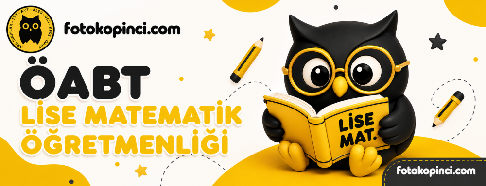 Lise Matematik Öğretmenliği Fotokopinci -