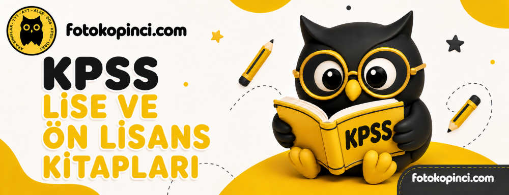 KPSS LİSE ÖNLİSANS Fotokopinci -